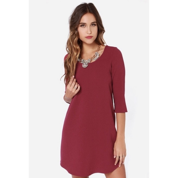 Jack Red Wine Women's Dress Size XS - Picture 2 of 6